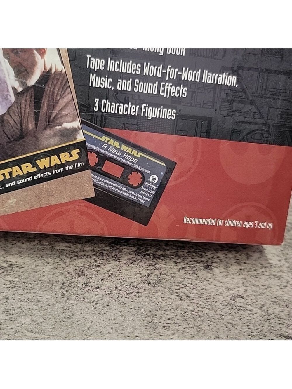 vintage Star Wars A New Hope, Read And Play Pack with Cassette - Picture 3 of 5